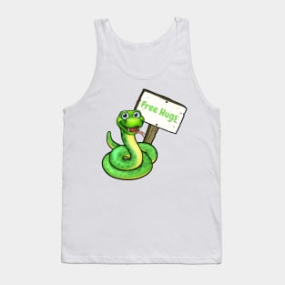 Free Hugs Snake Tank Top